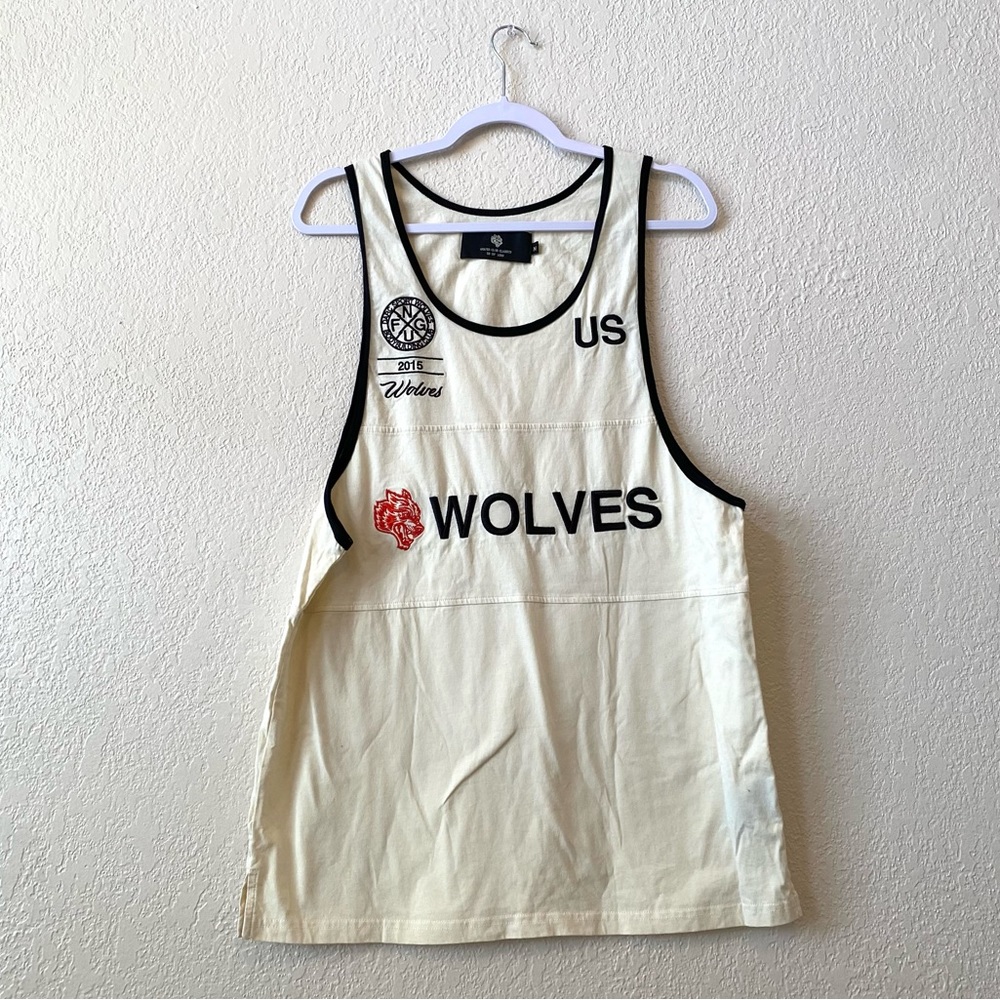 DARC SPORT Wolves Club Classic Beige Tank Top